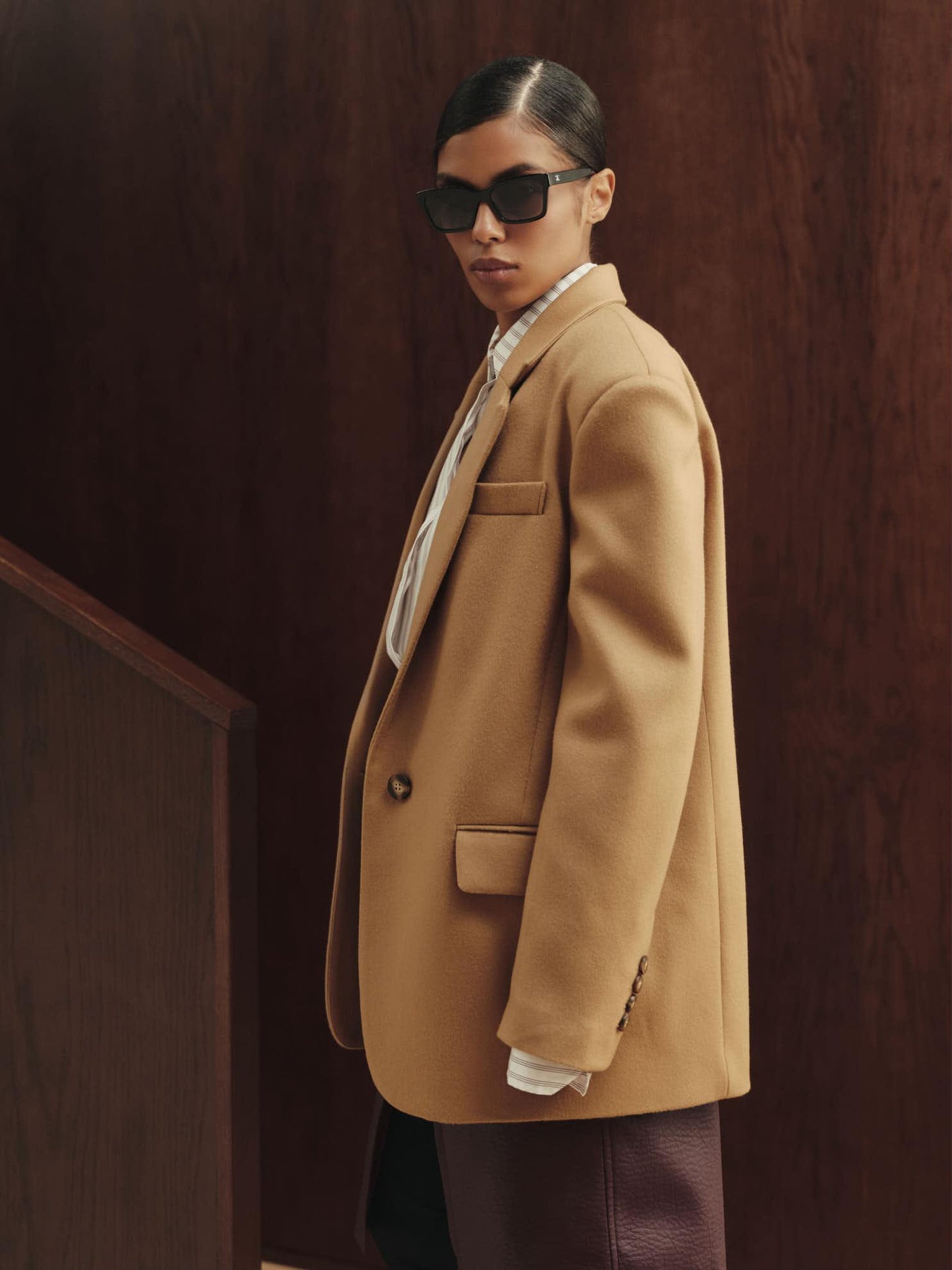 Ralph contemporary fit warm wool jacket