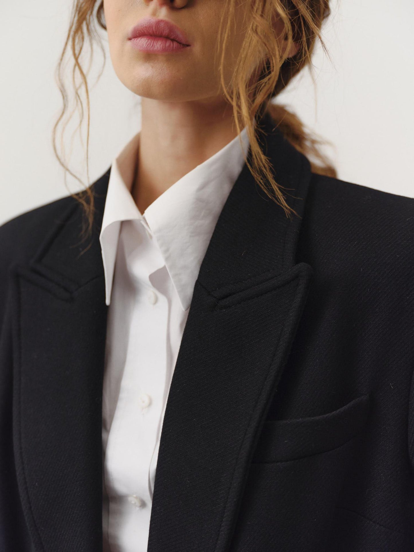 Blake wool belted coat