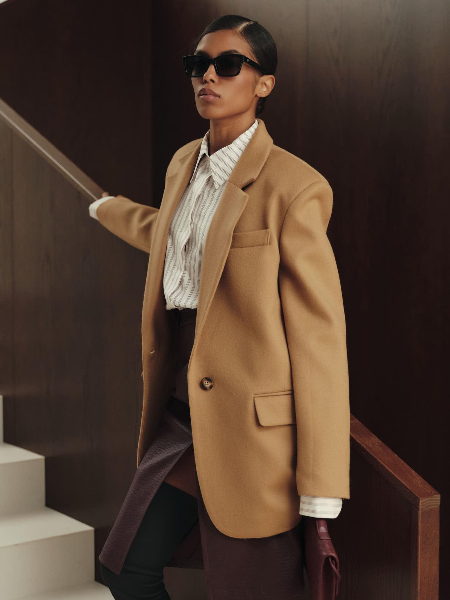 Ralph contemporary fit warm wool jacket