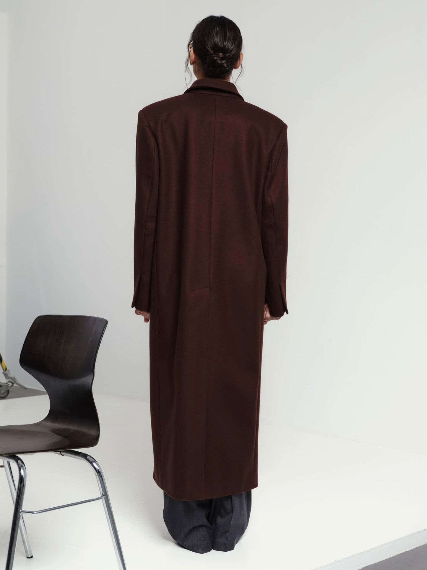 Blake loose fit cashmere coat